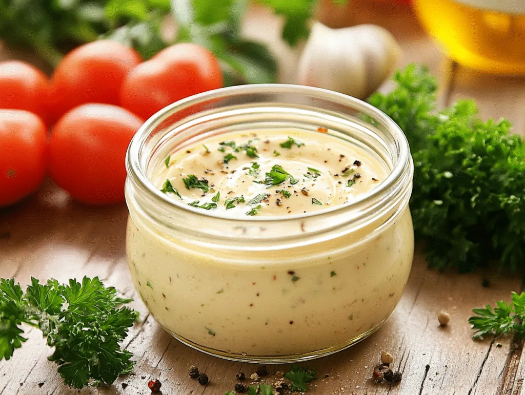 Creamy Italian Dressing