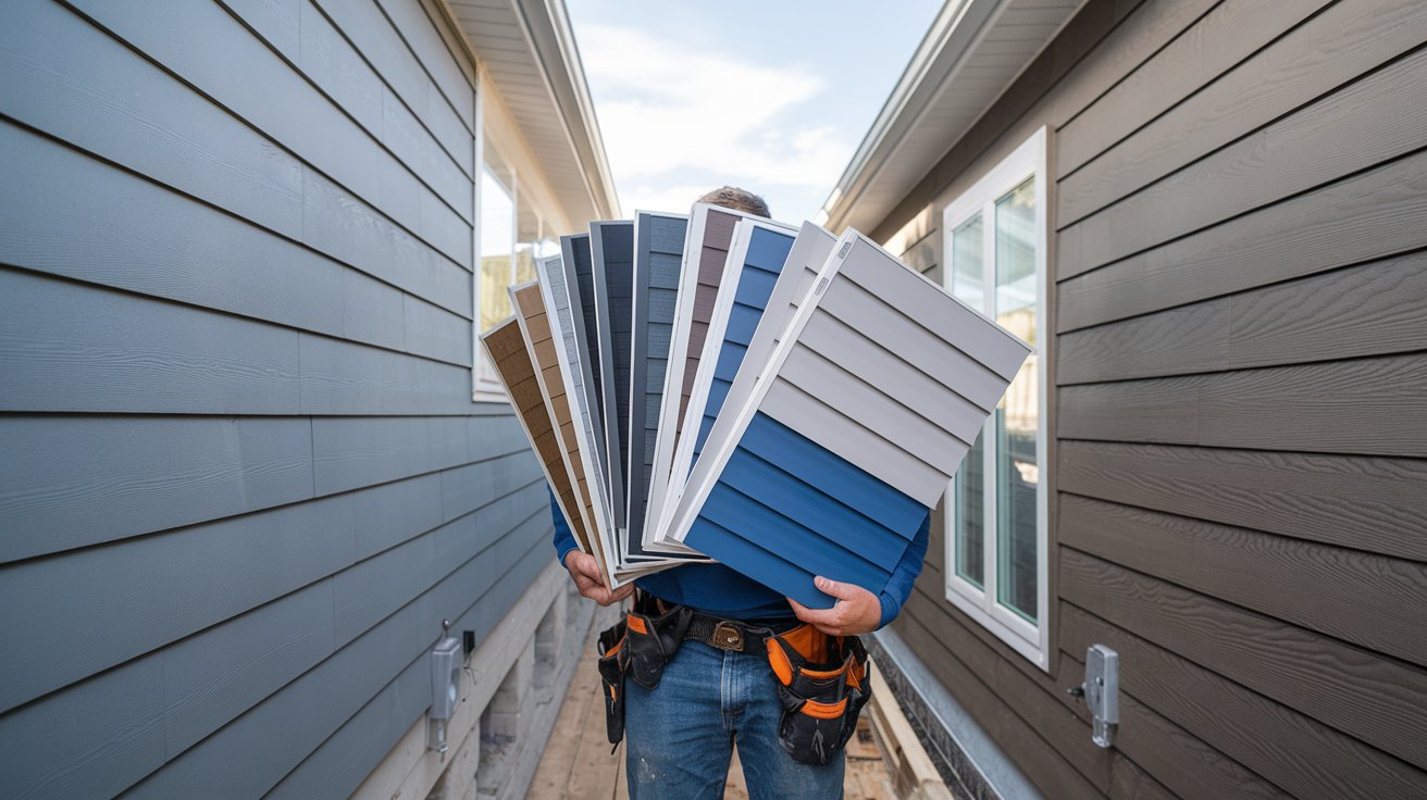 Comparison of different vinyl siding thickness options