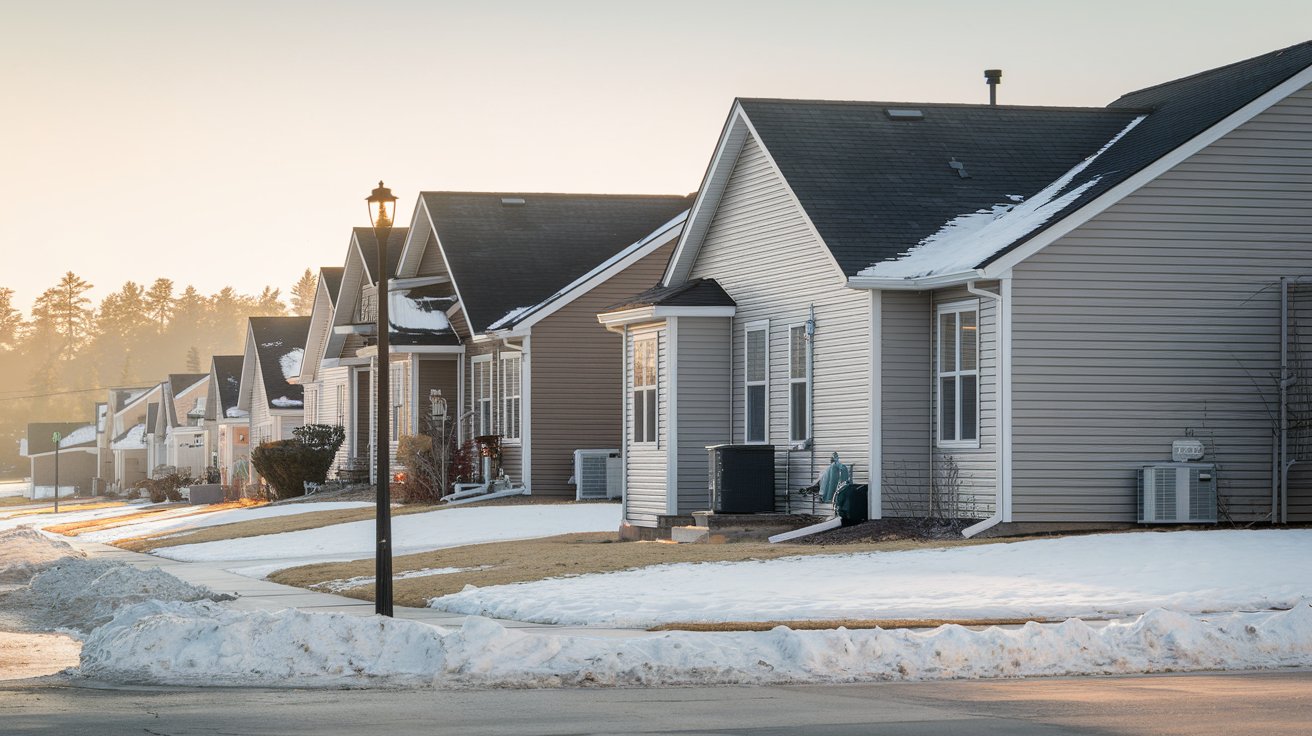 Vinyl siding performance in cold and warm climate conditions